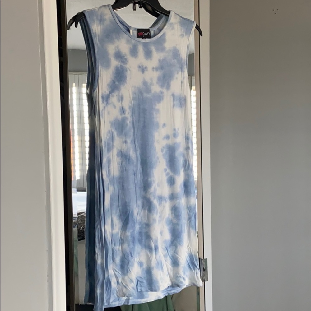 CLEARANCE!! Tie Dye sleeveless dress